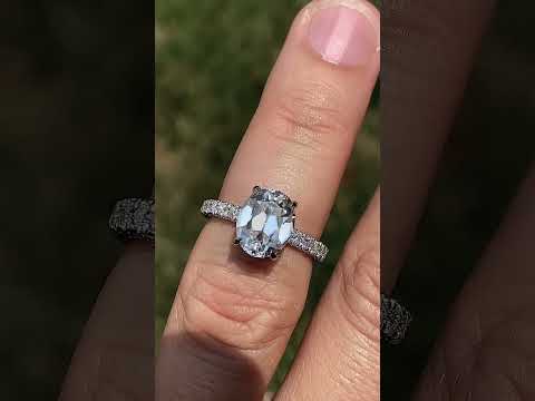Custom Designed Antique Oval Moissanite Engagement Ring from 8/19/21