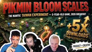 Thumbnail for 🌸 The Pikmin Bloom Anomaly: How a 5-Year-Old game just hit 5x downloads without UA