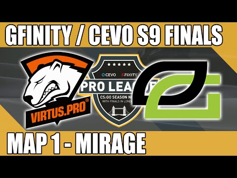 Virtus.Pro vs OpTic | Map 1 (Mirage) Gfinity/CEVO Season 9 Finals in London (29.04.2016)