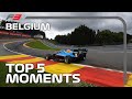Top 5 Formula 3 Moments | 2020 Belgian Grand Prix
