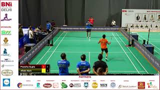 BNI Badminton 27-7-2025 | Full Highlights Pranshu Gupta vs Aftab Alam ! Match 4