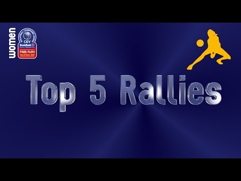 Stars in Motion: Top 5 Most Amazing Rallies - Volleyball Champions League Women - Final Four