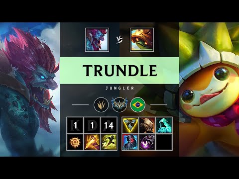 Trundle Jungle vs Rammus - BR Challenger Patch 25.18