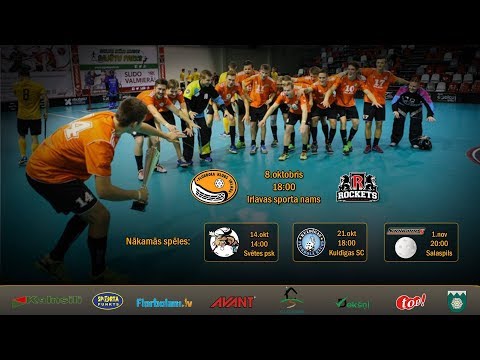 Highlights: Irlava/Avant - FBK Rīga Rockets (florbols, 1.līga)