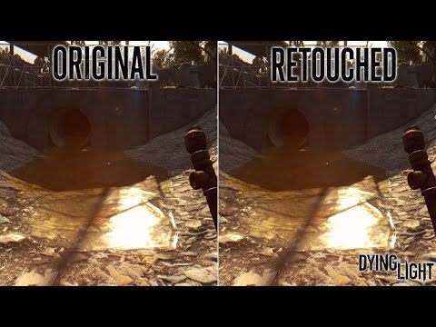 Dying Light Original vs Retouched