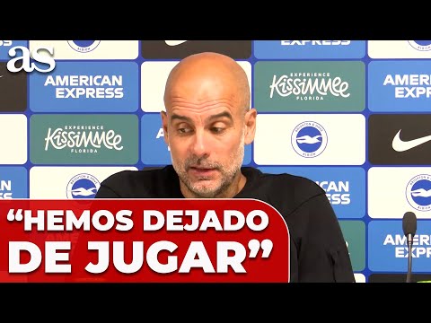 Guardiola's outburst after losing again in the Premier League