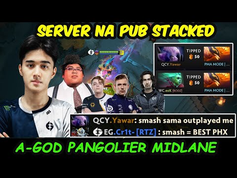 Abed Pangolier MIDLANE NA PUB STACKED - Cr1t Nightfall Yawar Smash Dota 2 pro Gameplay