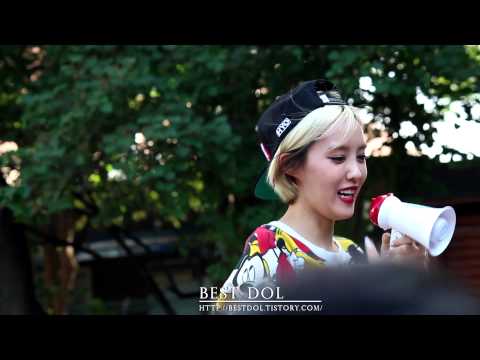 140706 인기가요 미니팬미팅 효민 1분1초