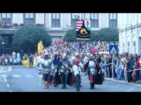 XIV. Savaria Karnevál, szombat esti fáklyás felvonulás, Savaria Historical Carnival