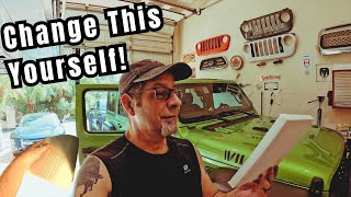 How To Change The Air Filter On A Jeep Wrangler