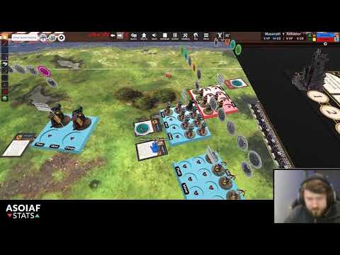 ASOIAF Battle Report: TTS Game 13 - Cajo vs Masarath (Can Mickey get Revenge?)