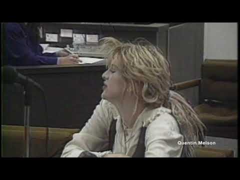 Courtney Love on Trial for Misdemeanor Assault in Orlando, Fla. (November 2, 1995)