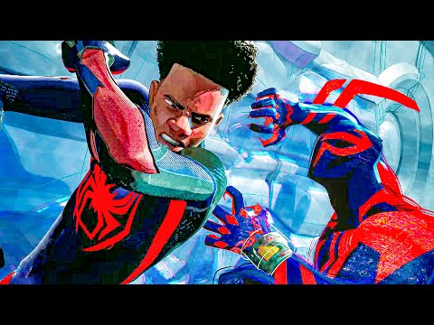 The Epic Final FIGHT: Miles vs. Spider-Man 2099 | Spider-Man: Across the Spider-Verse
