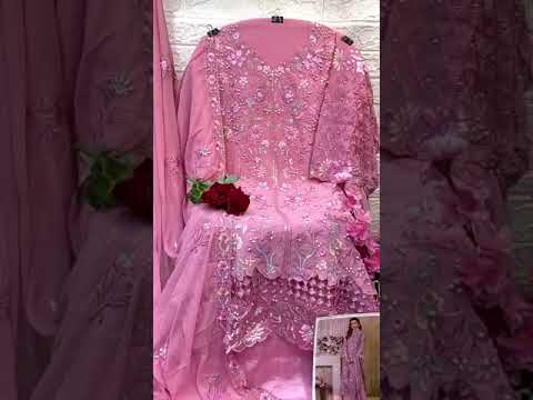 Elaf G-169 Faux Georgette Wholesale Pakistani Suit – product video thumbnail
