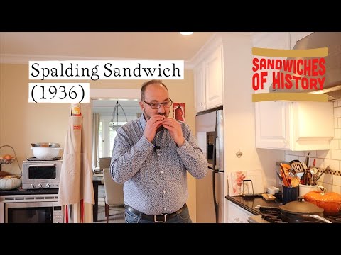 Spalding Sandwich (1936) on Sandwiches of History⁣