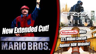 Crysis Remastered Trilogy Announced, Nintendo Wins ROM Suit, & 1993 Mario Movie Extended Cut!?