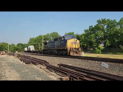 RARE: Nuclear Waste Train Heading Up the Scottslawn Secondary (S994-09)