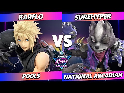 LMM Miami 2023 - Karflo (Cloud) Vs. Surehyper (Wolf) Smash Ultimate - SSBU