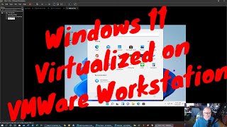 Windows 11 virtualized on VMWare Workstation