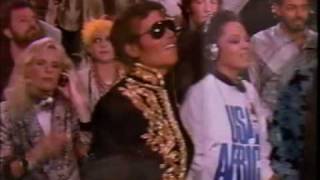 We Are The World - Michael Jackson, Tina Turner, Stevie Wonder, Diana Ross, Lionel Richie and Ray Charles.mpg