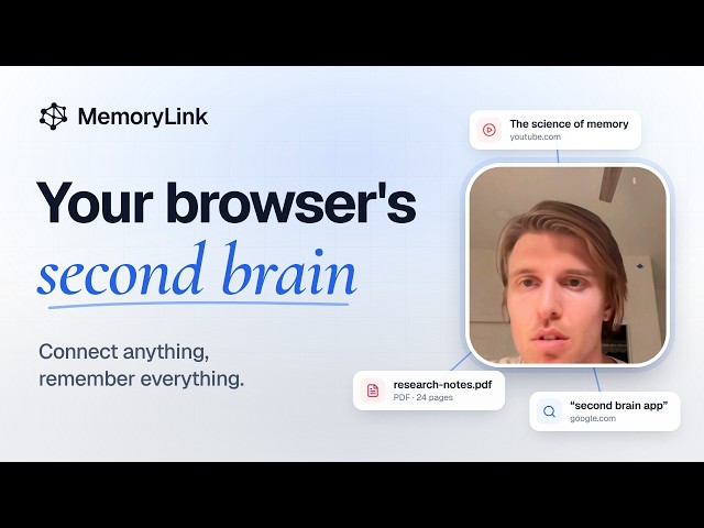 MemoryLink demo video thumbnail