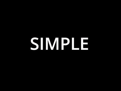 Diemc - Simple (Videoclip Oficial)