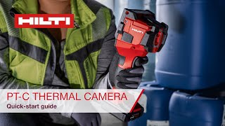 Hilti PT-C High Resolution Thermal Camera - Quick-start guide