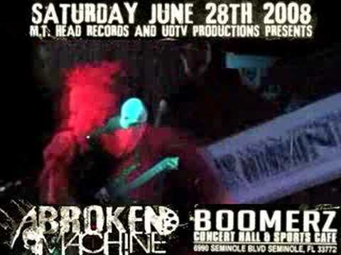 A BROKEN MACHINE CD Release Commercial by UDTV