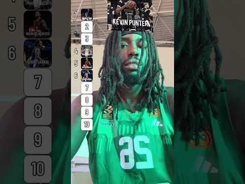 Top 10 Blind RANKING CHALLENGE with Mathias LESSORT | #panathinaikos