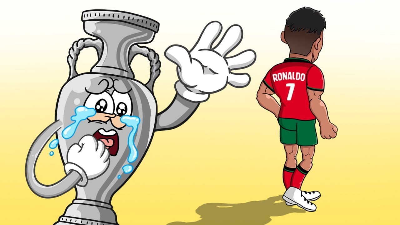 EURO 2024: Mbappe vs Ronaldo - Face to Face | Football Animation