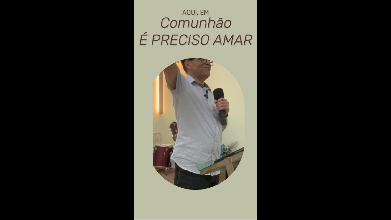 SEM AMOR NÃO EXISTE COMUNHÃO