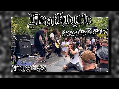 Deathcycle “Security/Slavery” @ Tompkins Square Park- New York, NY 6/11/23