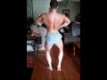 Posing practice 8 weeks out from my first natural bodybuilding competition (NGA) 