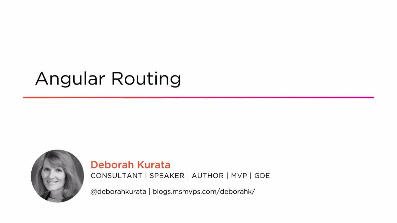 Course Preview: Angular Routing