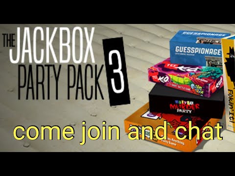 Jackbox party pack 3 come here and join us