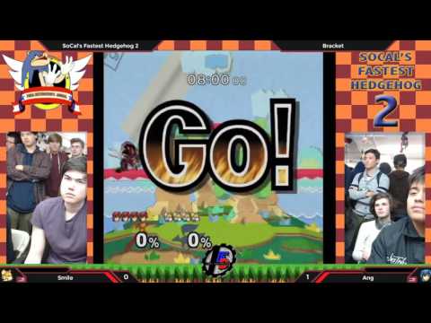SoCal's Fastest Hedgehogs 2 - Ang the Avatar (Marth) vs. Smile (Fox) - SSBM Bracket Pools Singles