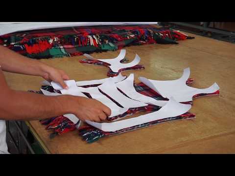 MARINE SERRE REGENERATED - CHECKED PLAID TOP Fall/Winter 2019