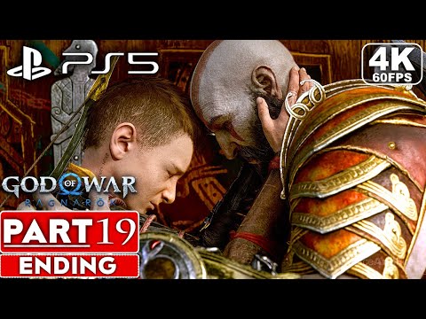 GOD OF WAR RAGNAROK ENDING Gameplay Walkthrough Part 19 FULL GAME [4K 60FPS PS5] - No Commentary