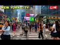 IRL New York City Friday Evening Walk In Manhattan 17th July 2026
