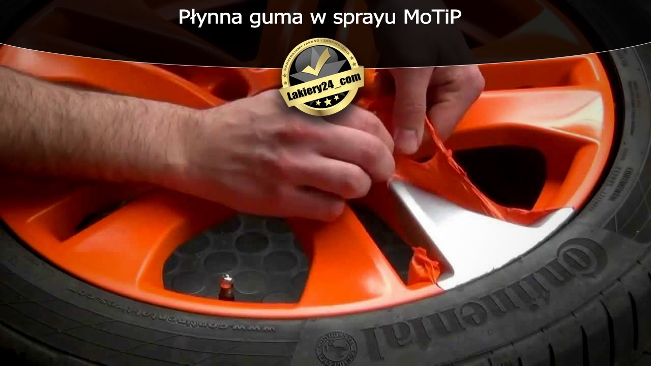 MOTiP Dupli-Color SprayPlast | Guma , folia w sprayu | Malowanie felgi - Lakiery24_com