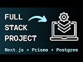 Next Js App Router Prisma Postgres Your First Full Stack Application