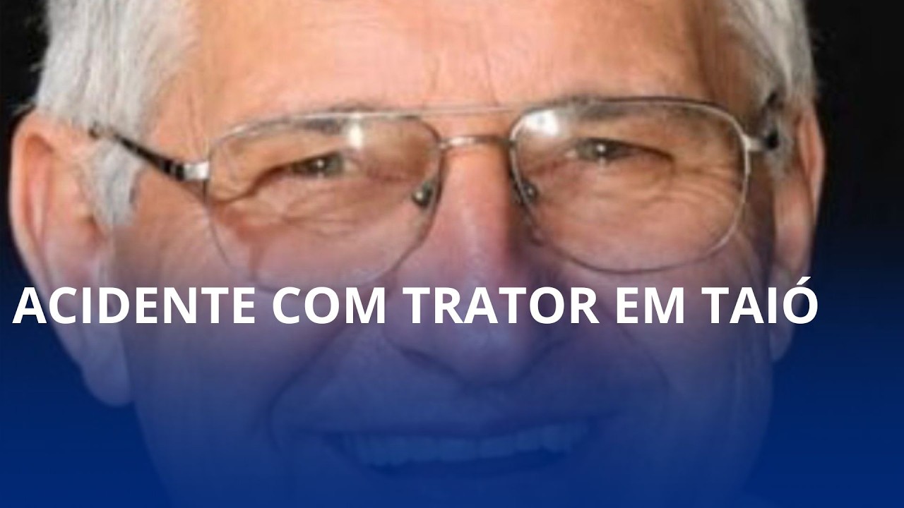 Agricultor morre após trator tombar, em Taió