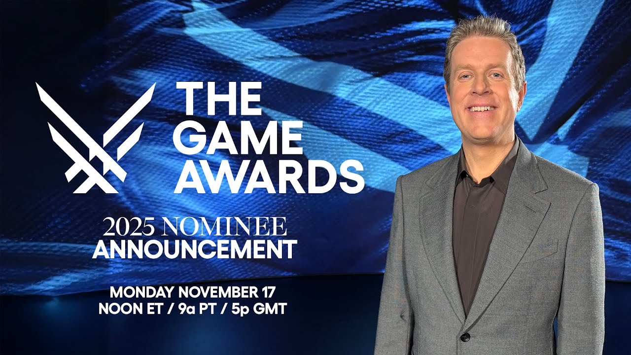 Video thumbnail for The Game Awards 2025 Nominations Announcement