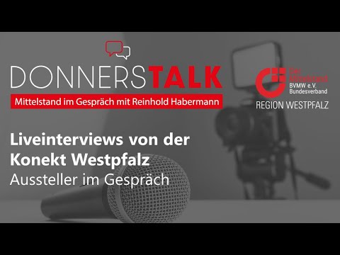 Liveinterviews von der Konekt Westpfalz