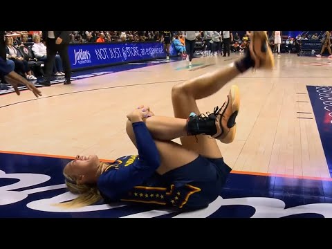 Sophie Cunningham in tears after bad knee injury vs Connecticut Sun
