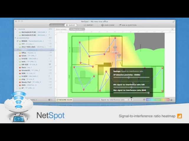How to start your first WiFi site survey with NetSpot