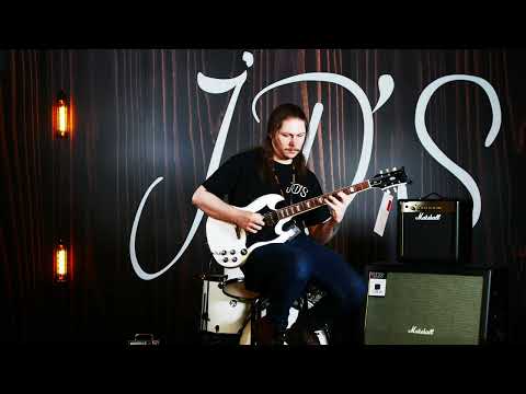 No Talking! Just Tones! Epiphone SG Standard, Alpine White