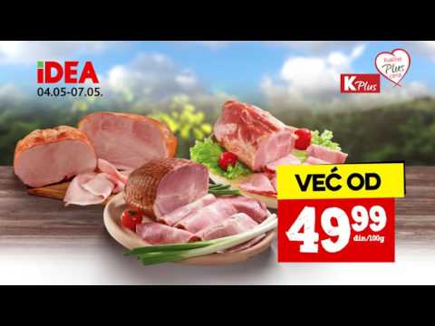 IDEA vikend akcija 04. - 07.05.2017.