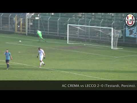 AC CREMA vs LECCO 2-0 (14/01/2018). La sintesi della partita