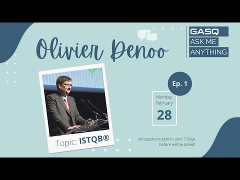 GASQ AMA - Ask Me Anything with Olivier Denoo